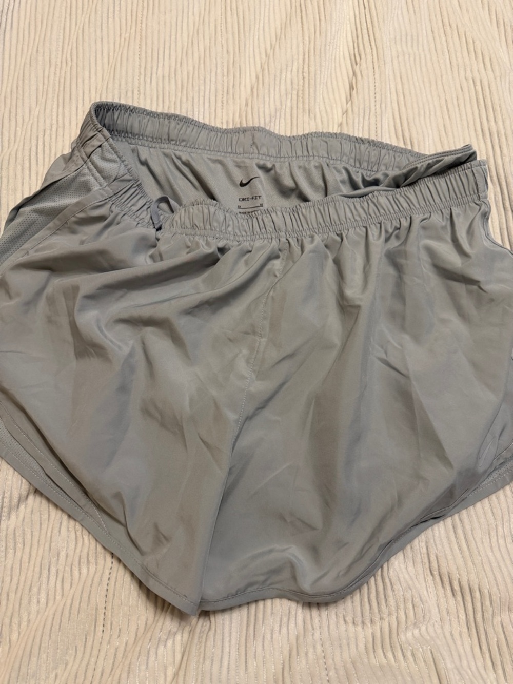 Nike Gray Dri-FIT Running Shorts